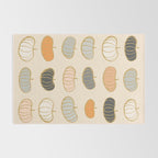 Retro Pumpkin Pattern Collection 1 Rug Gallery Image 2