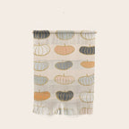 Retro Pumpkin Pattern Collection 1 Wall Hanging Gallery Image 1