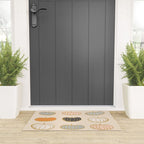 Retro Pumpkin Pattern Collection 1 Welcome Mat Gallery Image 3