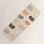 Retro Pumpkin Pattern Collection 1 Yoga Mat Gallery Image 1