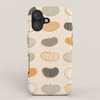Retro Pumpkin Pattern Collection 1 iPhone Case Gallery Image 1