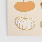 Retro Pumpkin Pattern Collection 1 Poster Gallery Image 3