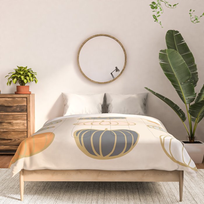 Retro Pumpkin Pattern Collection 1 Comforter Gallery Image 3