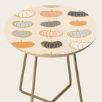 Retro Pumpkin Pattern Collection 1 Side Table Gallery Image 2