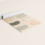 Retro Pumpkin Pattern Collection 1 Yoga Mat Gallery Image 2