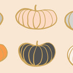 Retro Pumpkin Pattern Collection 1 Coffee Mug Gallery Image 2