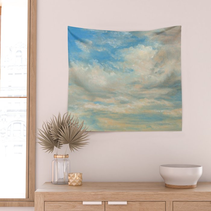 John Constable "Clouds" Wall Tapestry Gallery Image 2