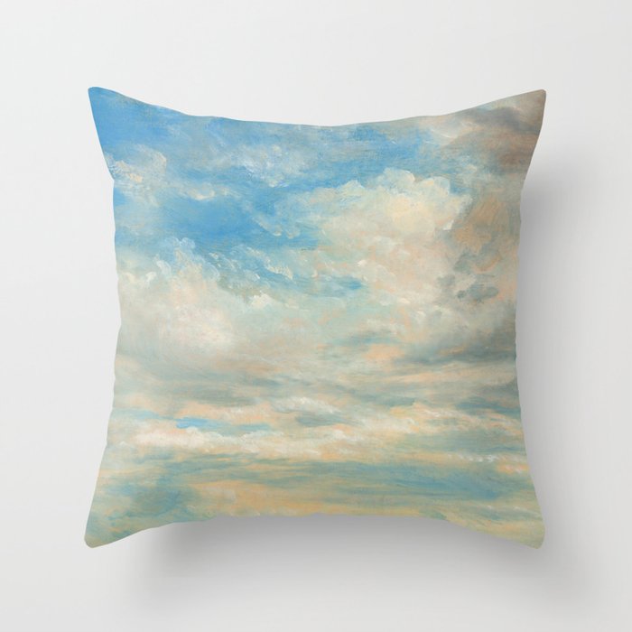 John Constable "Clouds" Throw Pillow Gallery Image 6
