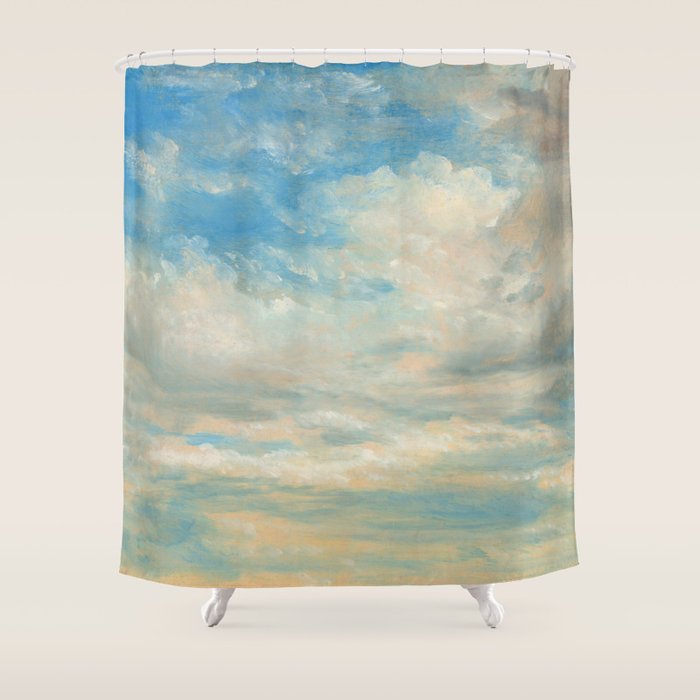 John Constable "Clouds" Shower Curtain Gallery Image 1