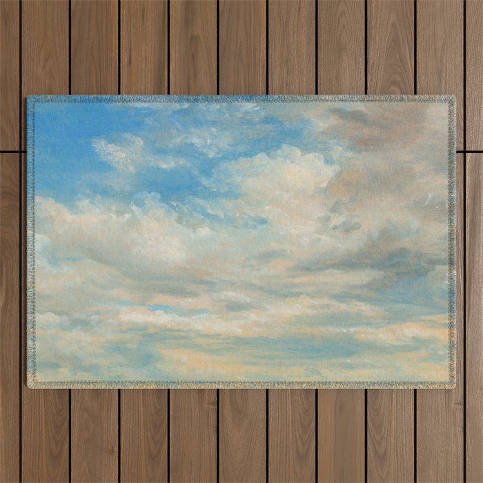 John Constable "Clouds" Outdoor Rug Gallery Image 1