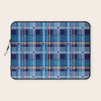 Tartan Motif Style B Laptop Sleeve Gallery Image 1