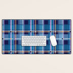 Tartan Motif Style B Desk Mat Gallery Image 1