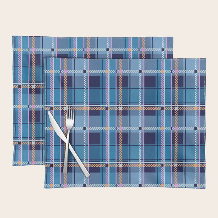 Tartan Motif Style B Placemat Gallery Image 1