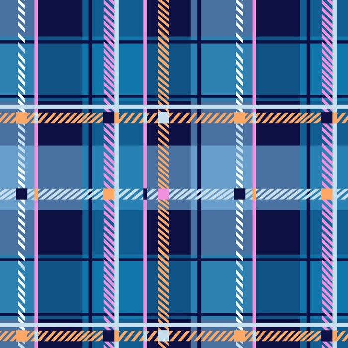 Tartan Motif Style B Coffee Mug Gallery Image 2