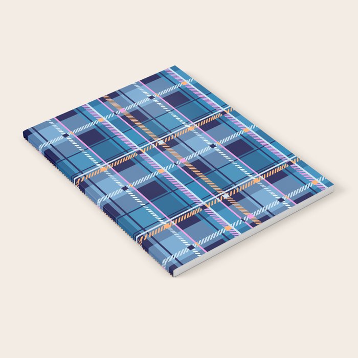 Tartan Motif Style B Notebook Gallery Image 1