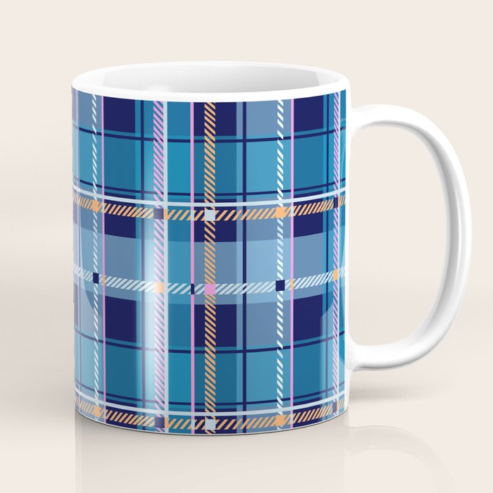 Tartan Motif Style B Coffee Mug Gallery Image 1