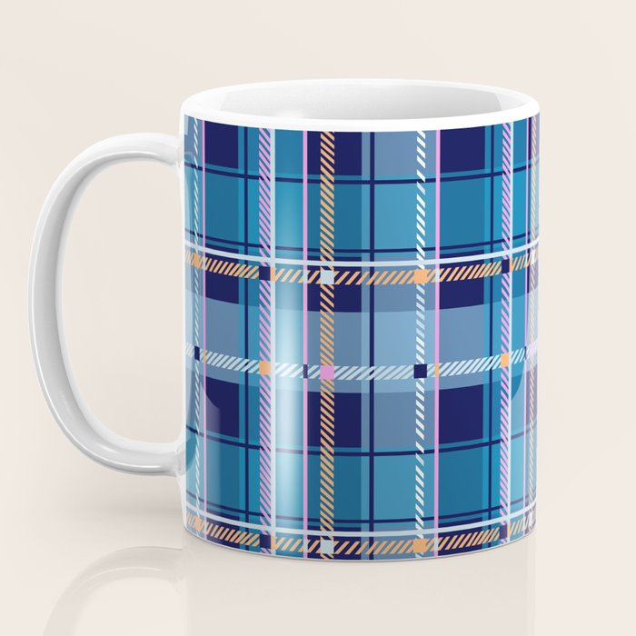 Tartan Motif Style B Coffee Mug Gallery Image 3