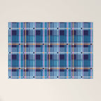 Tartan Motif Style B Welcome Mat Gallery Image 1