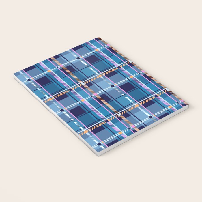 Tartan Motif Style B Notebook Gallery Image 3