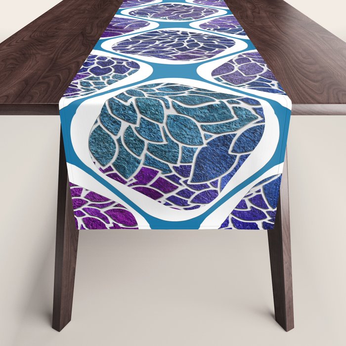 Floral Abstract 22 Table Runner Gallery Image 1