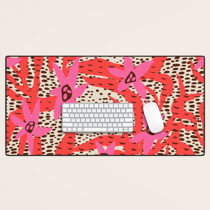 BAZAAR FETE WILD Desk Mat Gallery Image 1