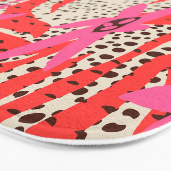BAZAAR FETE WILD Bath Mat Gallery Image 3