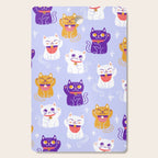 Lucky Waving Kitty Cat Maneki Neko Cutting Board Gallery Image 1