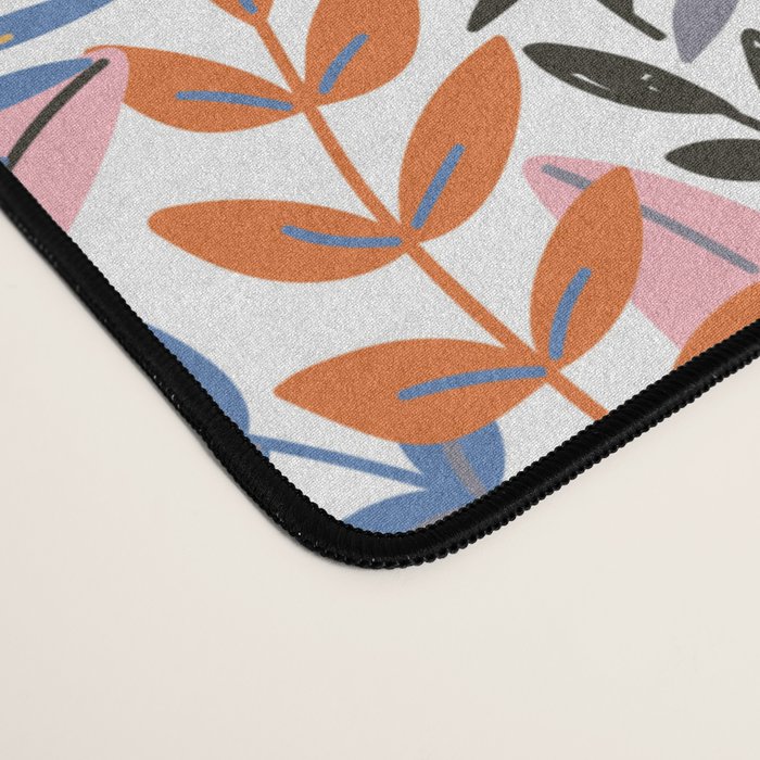 Colorful Jungle Garden Desk Mat Gallery Image 4