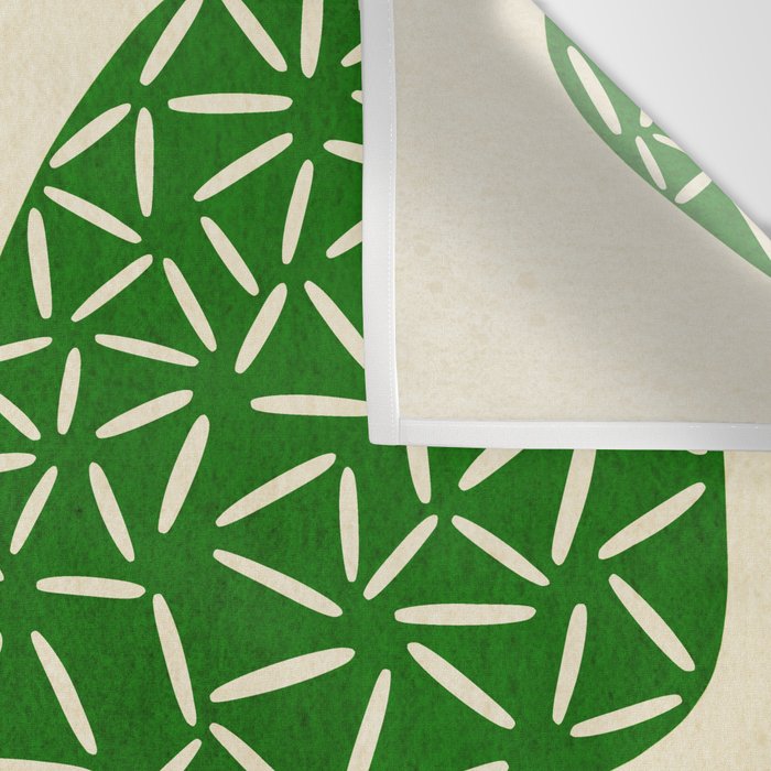 Abstract W-good luck.green Wall Tapestry Gallery Image 3