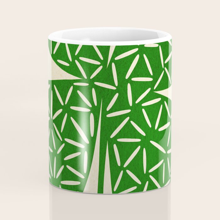 Abstract W-good luck.green Coffee Mug Gallery Image 4