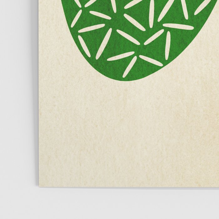 Abstract W-good luck.green Poster Gallery Image 3