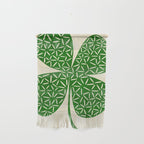 Abstract W-good luck.green Wall Hanging Gallery Image 1