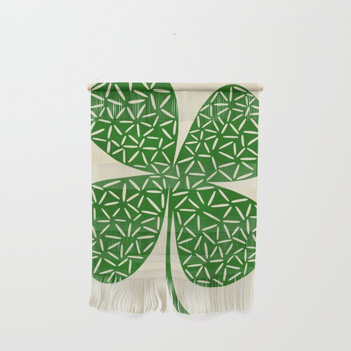 Abstract W-good luck.green Wall Hanging Gallery Image 1