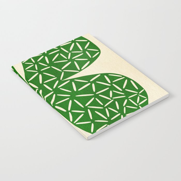 Abstract W-good luck.green Notebook Gallery Image 2