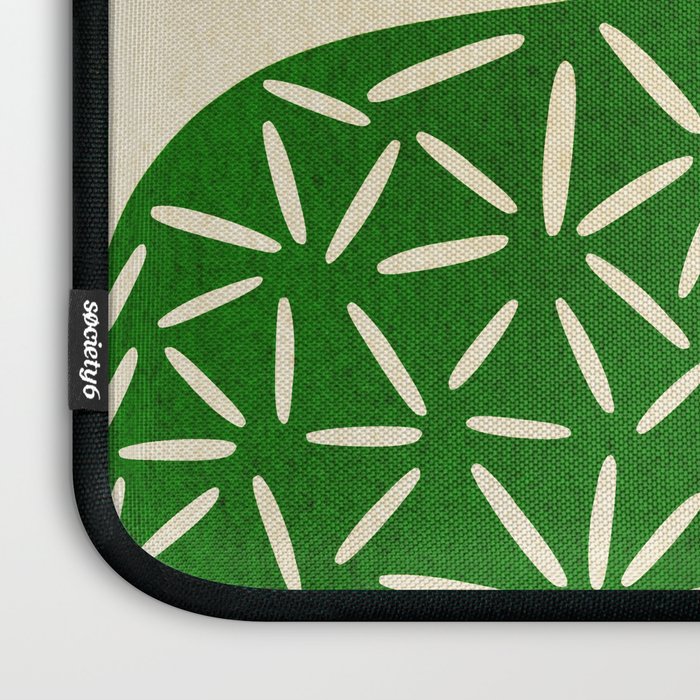 Abstract W-good luck.green Laptop Sleeve Gallery Image 3