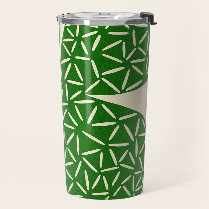 Abstract W-good luck.green Travel Mug Gallery Image 2