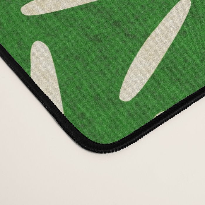 Abstract W-good luck.green Desk Mat Gallery Image 4
