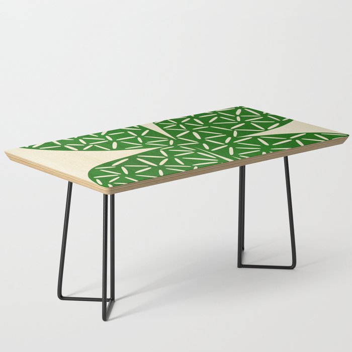 Abstract W-good luck.green Coffee Table Gallery Image 1