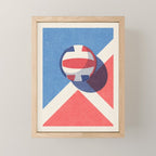 BALLS / Volleyball II Mini Art Print Gallery Image 1