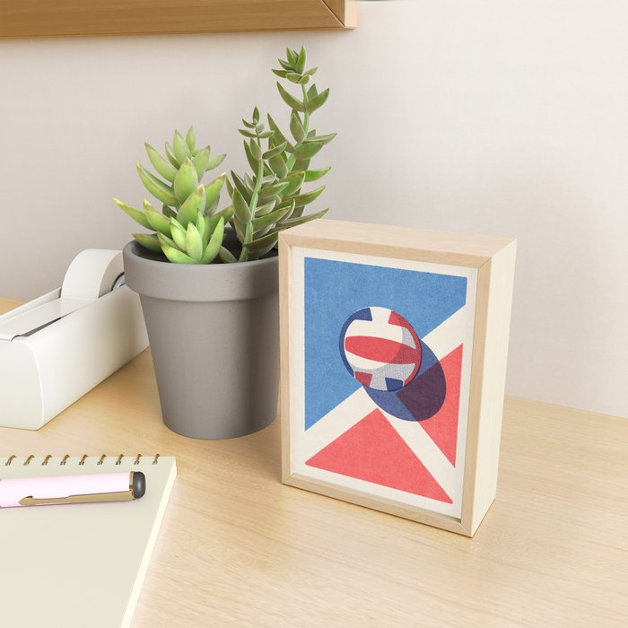 BALLS / Volleyball II Mini Art Print Gallery Image 2