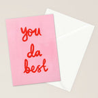 You da best Stationery Card Gallery Image 2