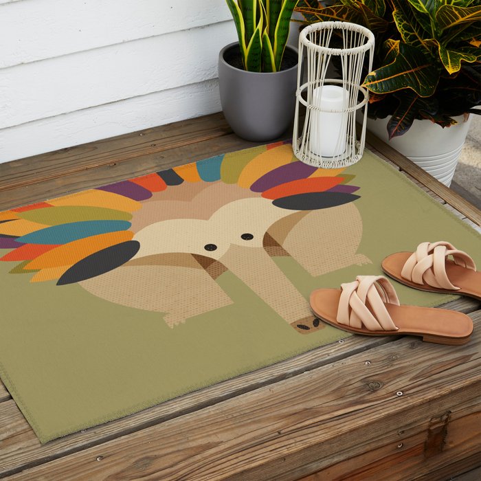 Echidna Outdoor Rug Gallery Image 2