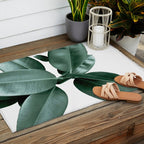 Rubber fig Plant Outdoor Rug Gallery Image 2