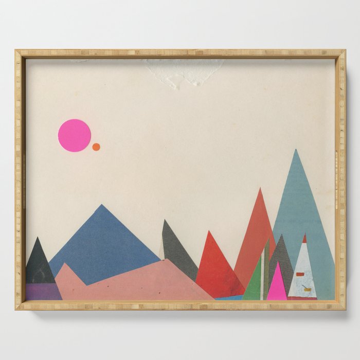 Paper Peaks Serving Tray Gallery Image 1