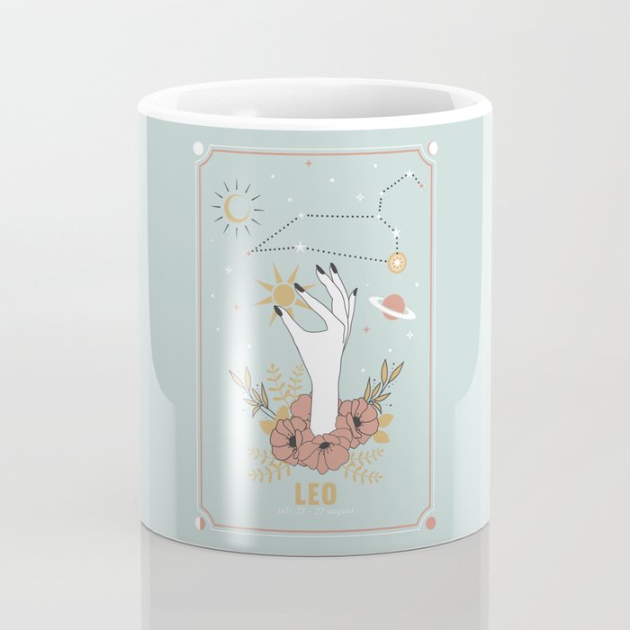 Leo Zodiac Series Coffee Mug Gallery Image 4