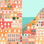 View over the Amalfi Coast, Positano, Italy Coffee Mug Gallery Image 2