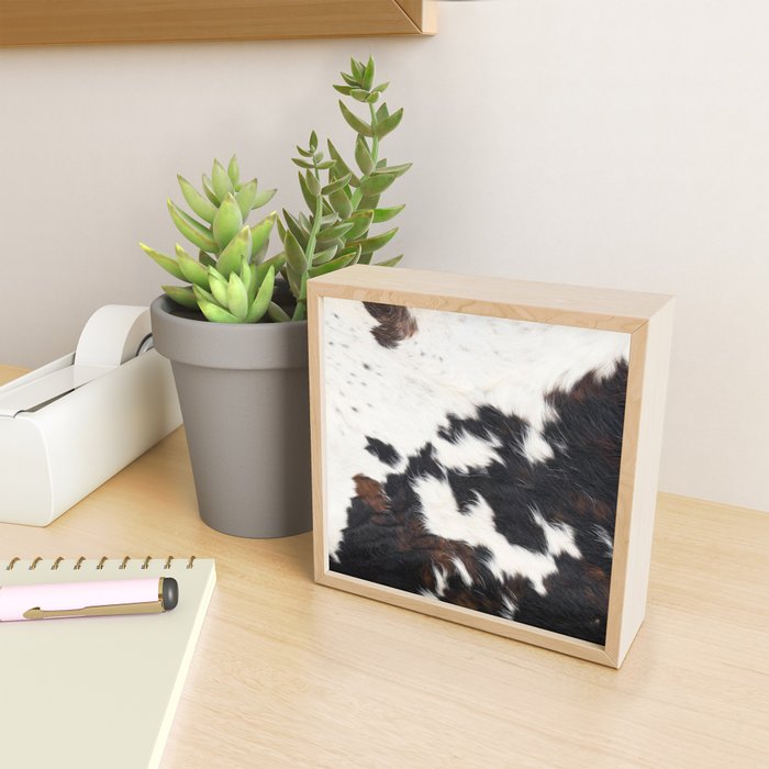 Brown Cowhide Mini Art Print Gallery Image 2