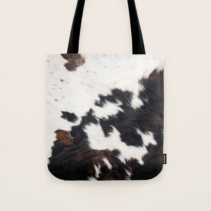 Brown Cowhide Tote Bag Gallery Image 1