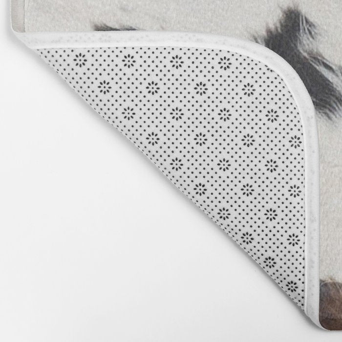 Brown Cowhide Bath Mat Gallery Image 2