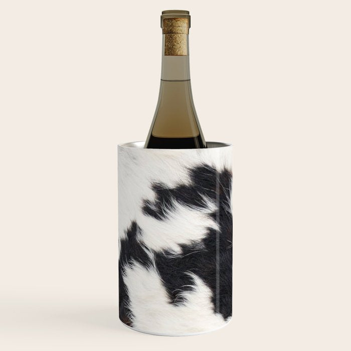 Brown Cowhide Wine Chiller Gallery Image 1